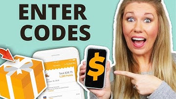 How To Enter a CODE in FETCH REWARDS!
