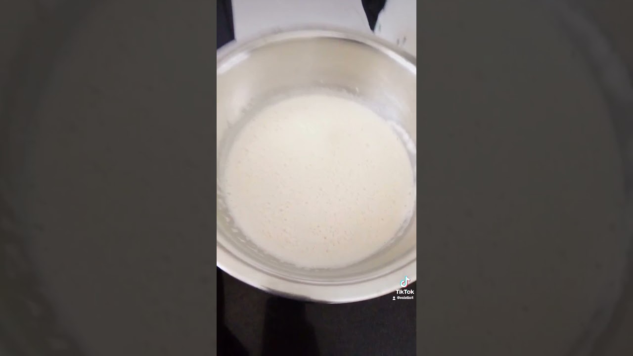 the makings of a black forest cake