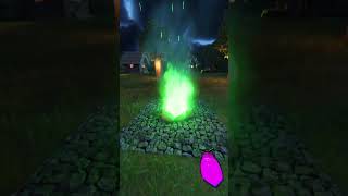 Realistic Campfire Changing Colors With Potions / Minecraft Rtx #Shorts #Minecraft