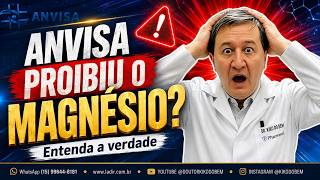 ANVISA proibiu um tipo de #magnesio no Brasil Saiba mais assistindo até o fim WhatsApp 15-99644-8181
