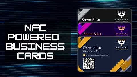 Introducing NFC Powered business cards
