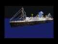 Minecraft Titanic sinking animation V.2 (made with mine-Imator)