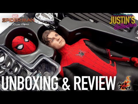 Hot Toys Spider-Man Upgraded Suit Far From Home Unboxing &