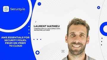 #AWS Security Essentials: Transitioning from On-Premises to Cloud with Laurent Mathieu