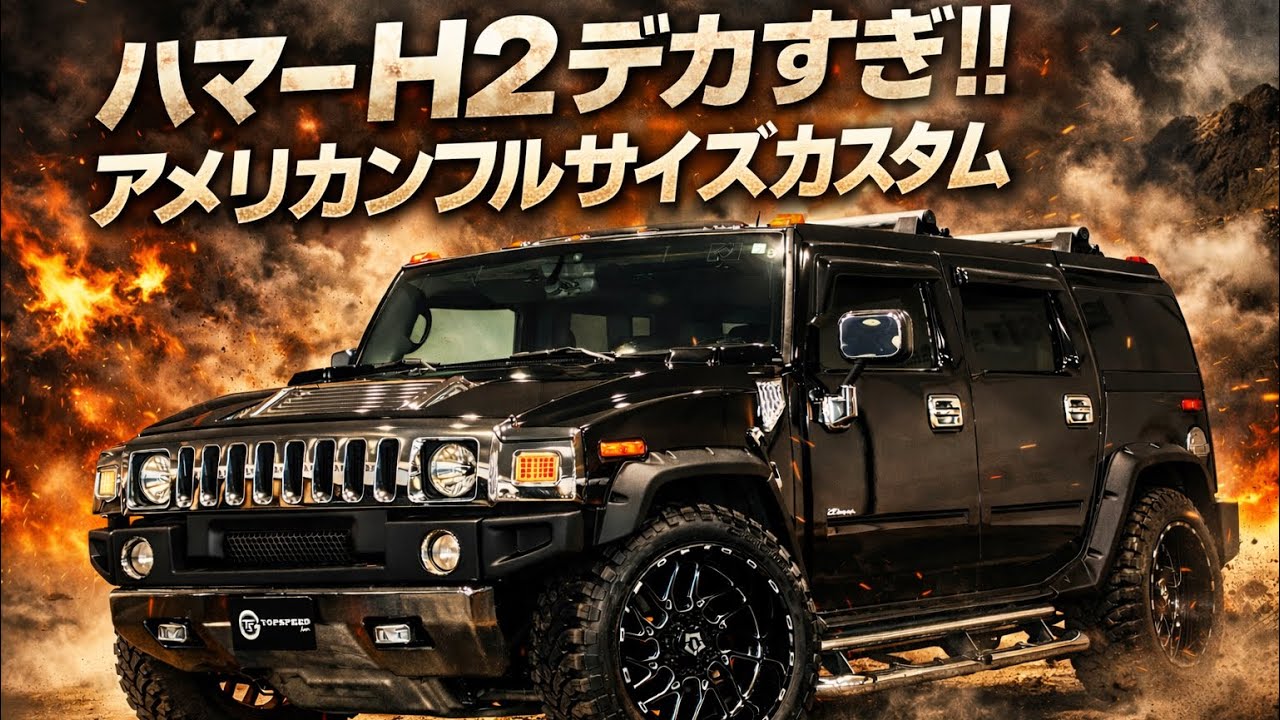 HUMMER H2 Type S⭐︎ハマー H2 タイプS◇TOPSPEED - YouTube