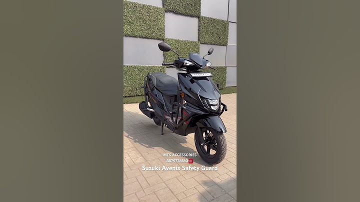 Suzuki Avenis Safety Guard #avenis #avenis125 #avenisguard