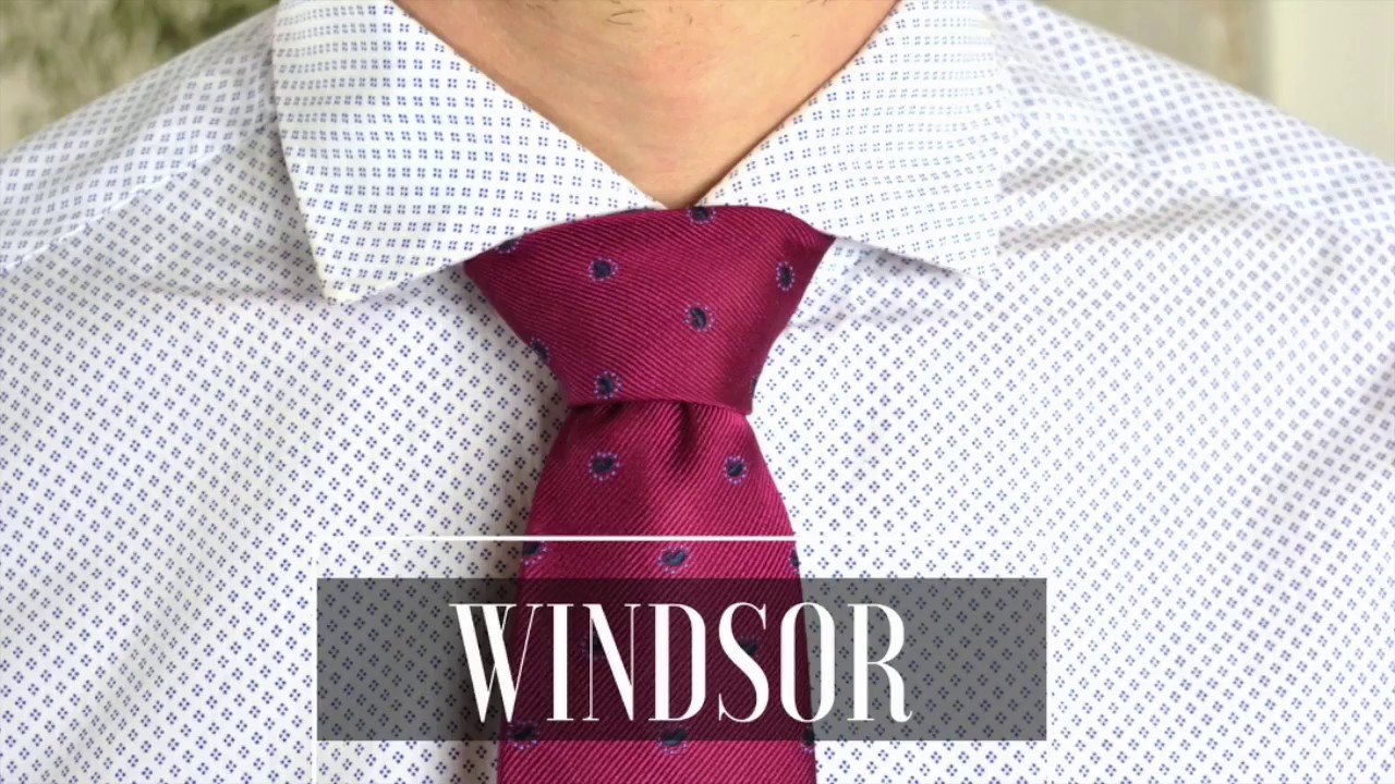 Κόμπος Γραβάτας Windsor - YouTube