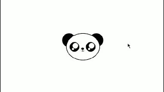 How to make a cute panda art on CSS
