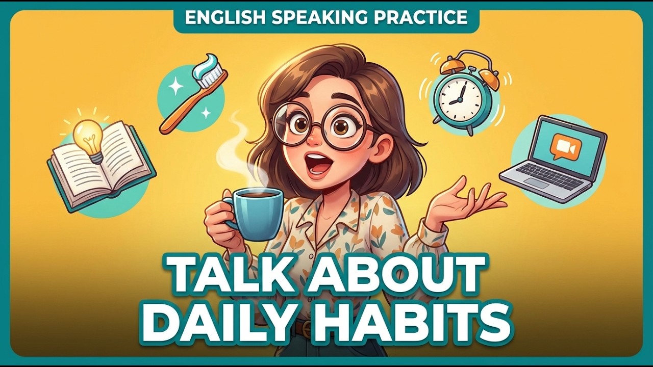 Daily Habits English Podcast | Learn to Talk About Your Day in English (Beginner)
