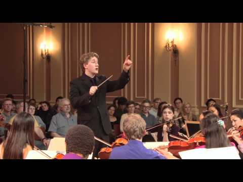 Joshua Weilerstein ('11) conducts NECLO