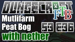 Tekkit: DungeCraft - Peat Multifarm - S3 E36 Real Tech 037 Peat Multifarm
