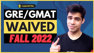 Universities waiving off GRE/GMAT for Spring/Fall 2022
