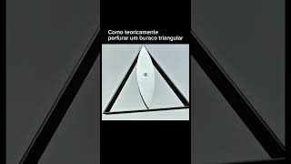 Objeto triangular consegue ser perfurado?