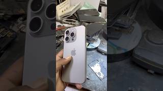iPhone 15 Pro display change display line white #smartphone #tech #applesmartphone #phonespecs ￼