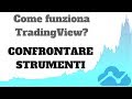 Come funziona tradingview  confrontare strumenti finanziari