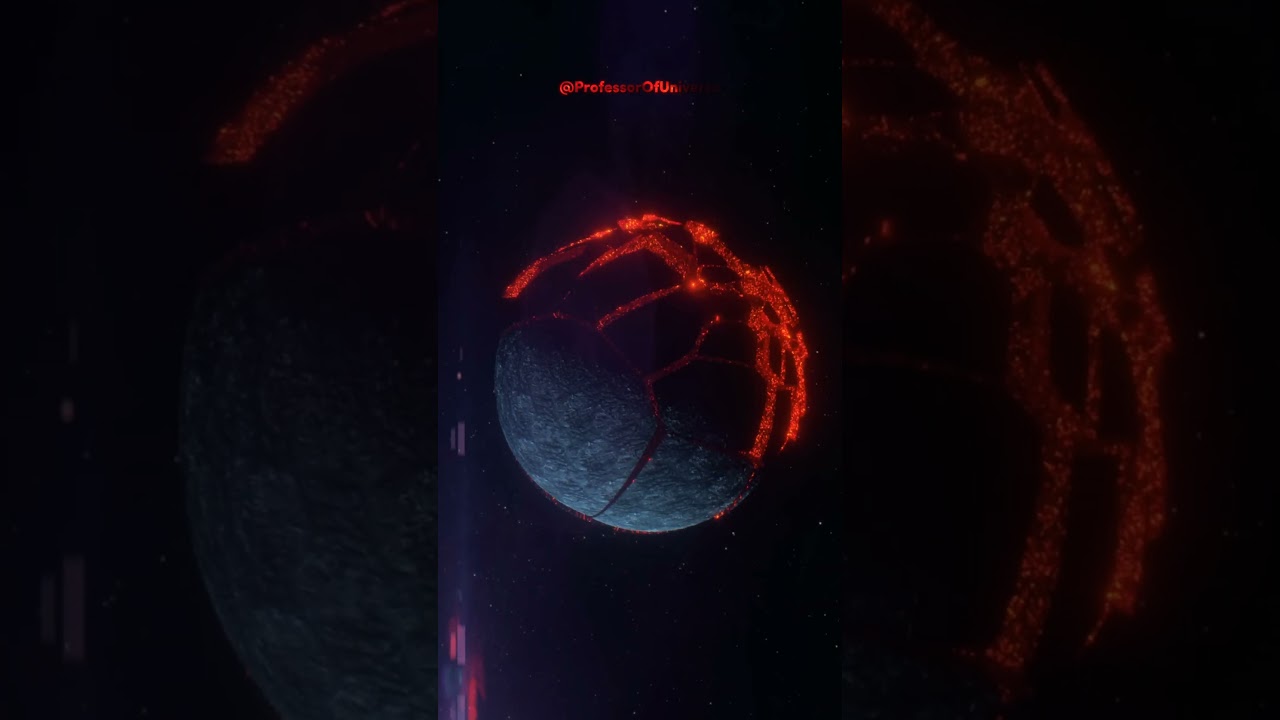 The Formation of the Moon 🌕🌌 #Space #shorts