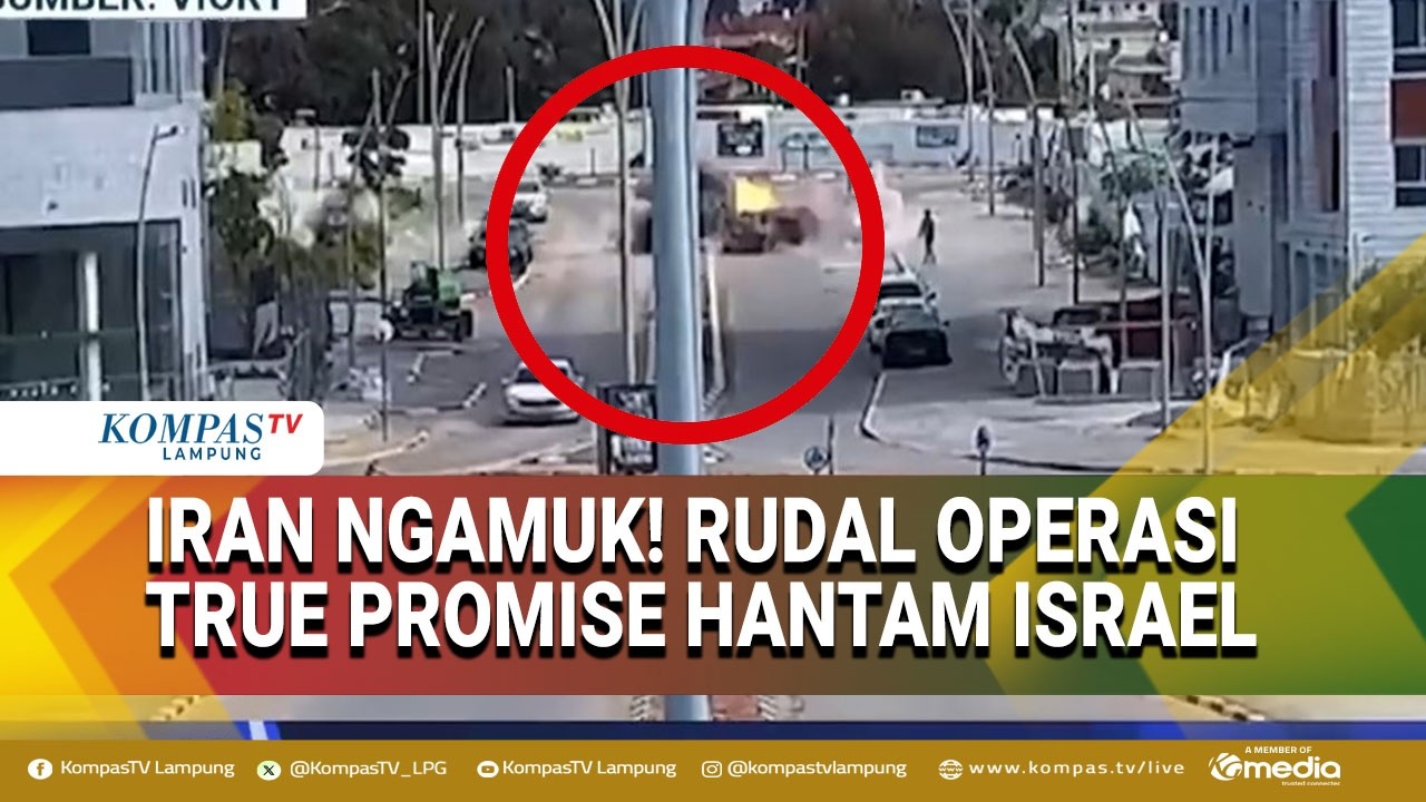 Rudal Iran Hujani Israel dalam Operasi True Promise, Sirene Serangan Berbunyi di Tel Aviv