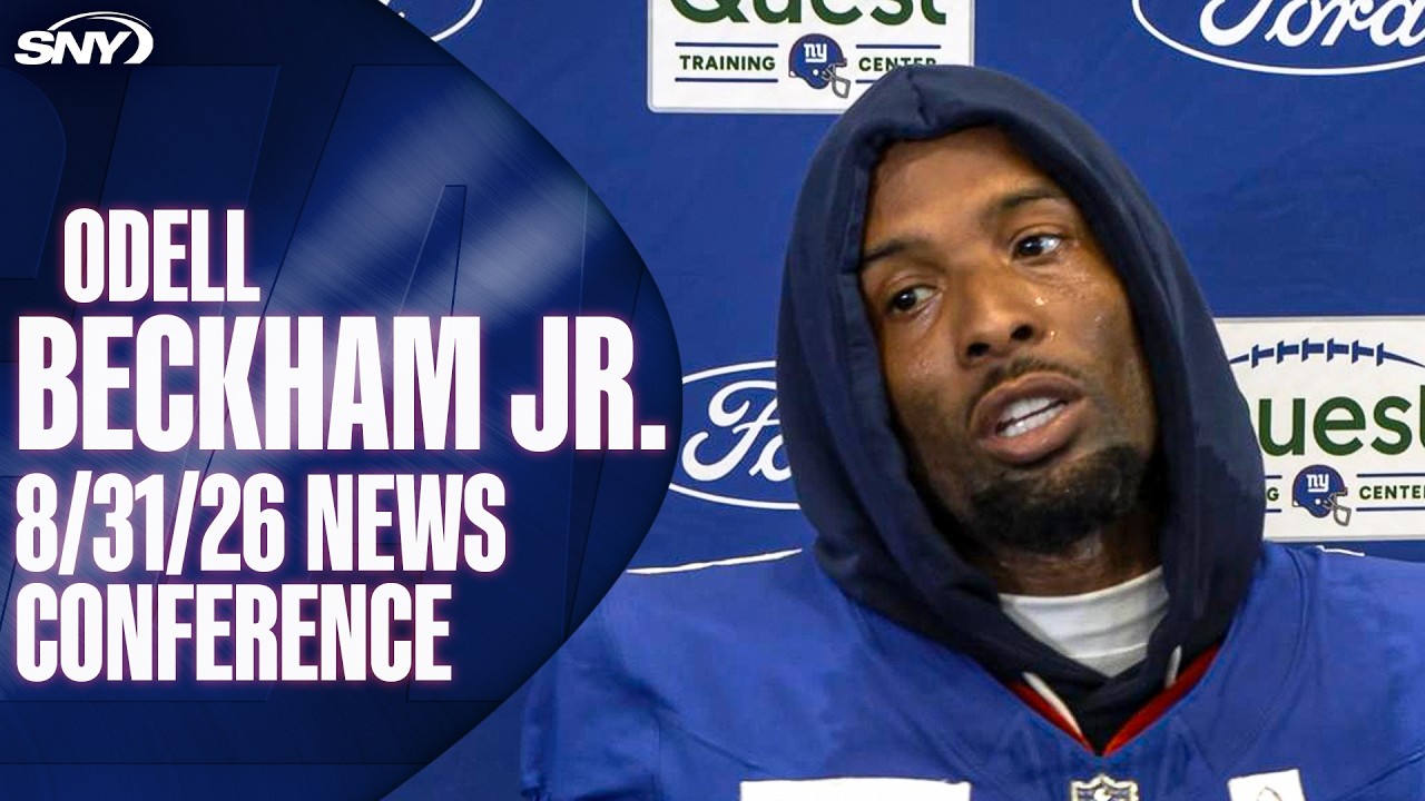 Odell Beckham Jr. on earning his way back to the Giants