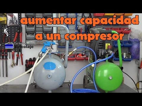 Compresor de aire con motor de 3 Hp estanque de 100 lts