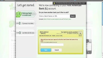 Getting Started WIth Mint.com