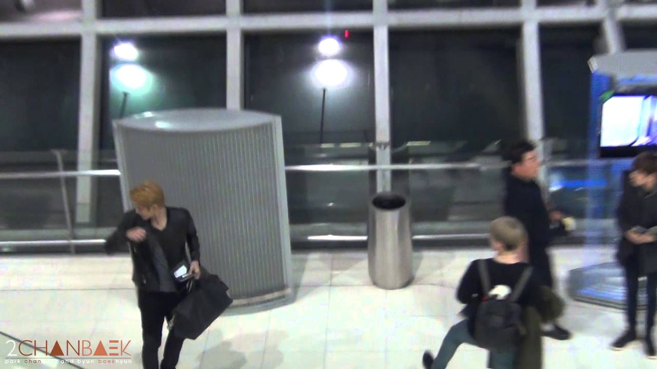 [Fancam] 121126 EXO ♥ @  Suvarnabhumi Airport (back to Korea) #SMTBKK