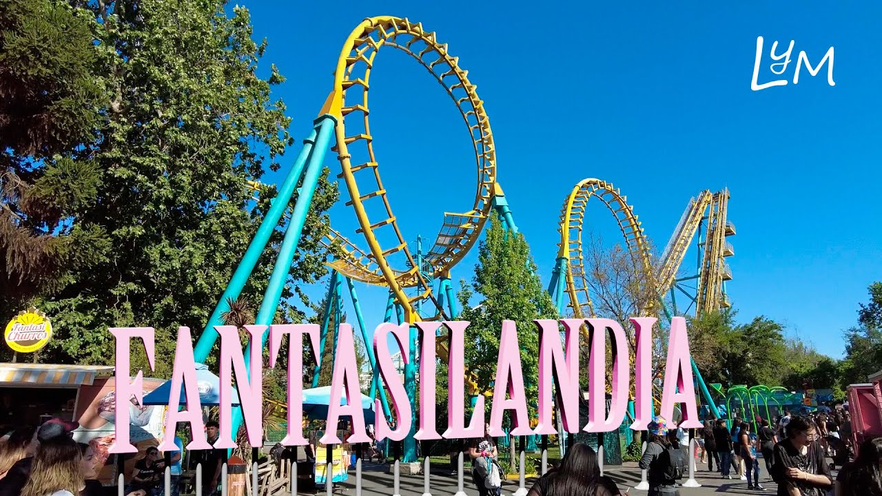 Visito Fantasilandia y lo Recorro Completo | Santiago
