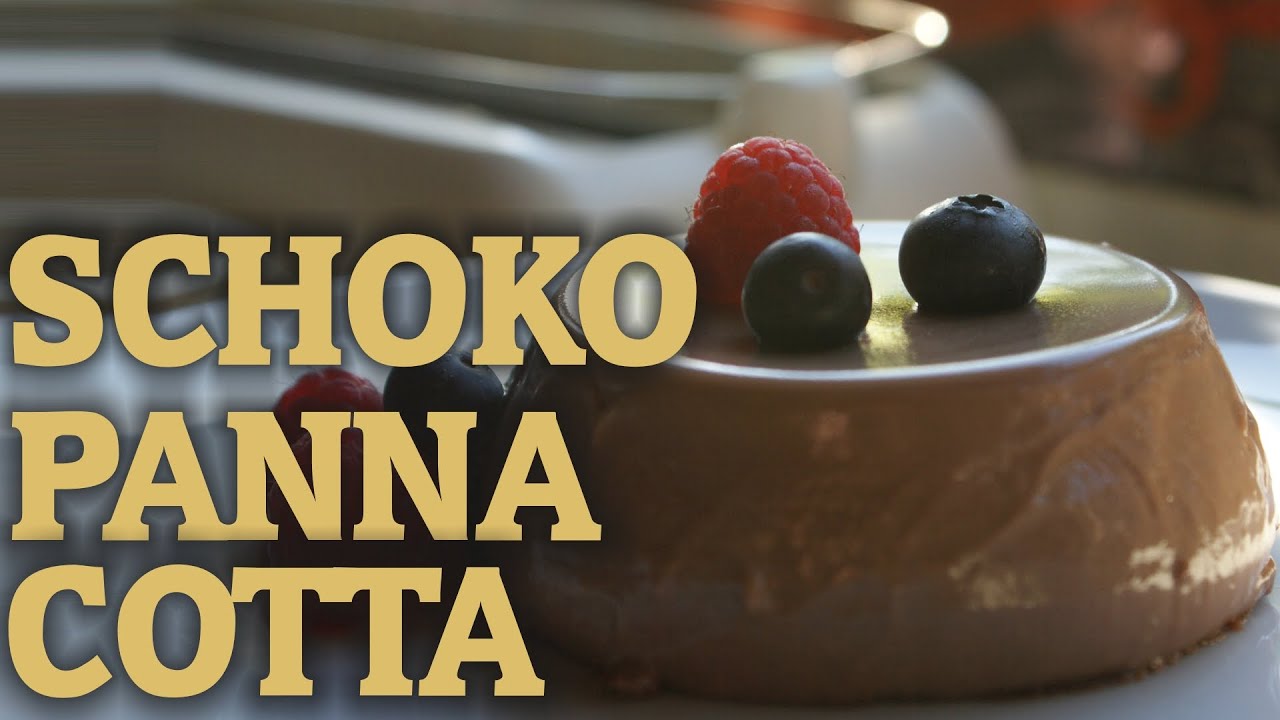 Panna Cotta | Schokolade | TD Productions - YouTube