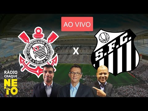 Resultado de imagem para Corinthians x Santos | AO VIVO | Rádio Craque Neto - Libertadores 2019