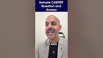 Sample CASPER Question and Answer