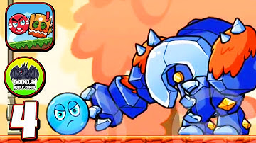 Ball V Red Boss Challenge Gameplay All Levels Walkthrough Tutorial (Android Mobile Game) Autumn 2