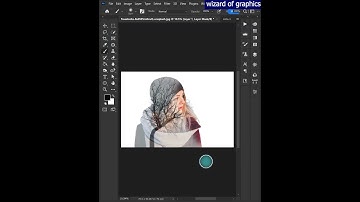Double Exposure Photo effect #1 in Photoshop shorts @WizardofGraphics #shorts
