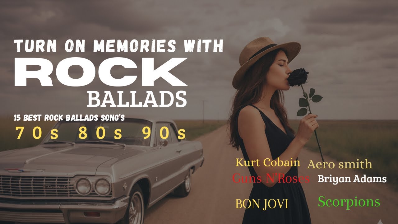 Best Compilation Of The Rock Ballads | Steel Heart,Scorpions,metalica,Led zepelin,Nirvana