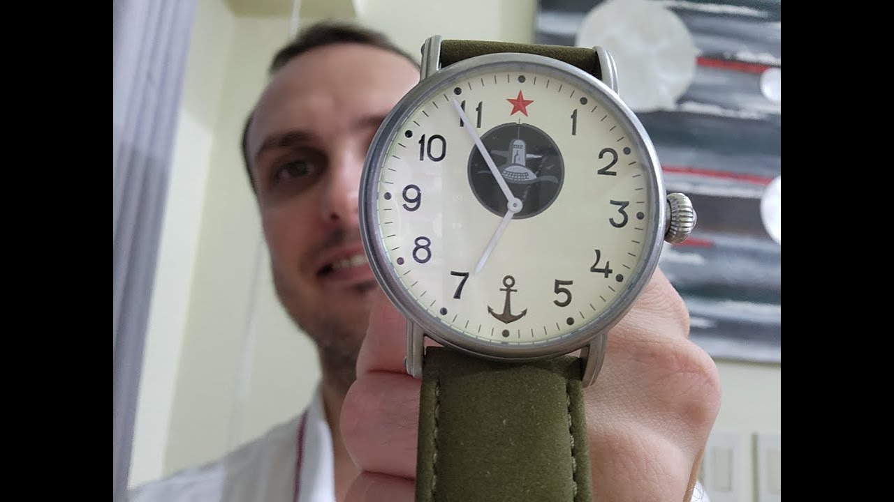 Red Star Submarine Mechanical Watch Unboxing & First Impressions