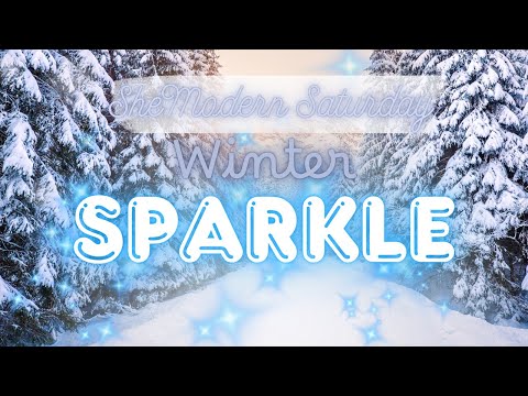 ⁨@SheModern⁩ Saturday winter sparkle