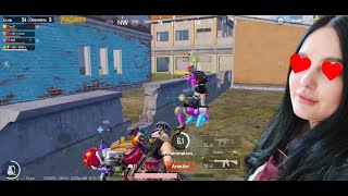 لعبت مع فتاة مغربية جميلة😍 شوف الصرخة لما وقعة على الأرض 😍PUBG MOBILE😍