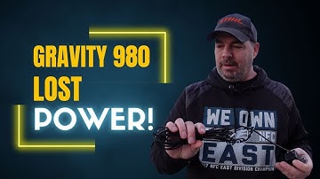 My Gravity 980 Lost Power (and how to fix it!)