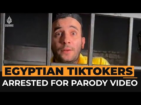 Egyptian tiktokers on terror charges over video satire | al jazeera newsfeed