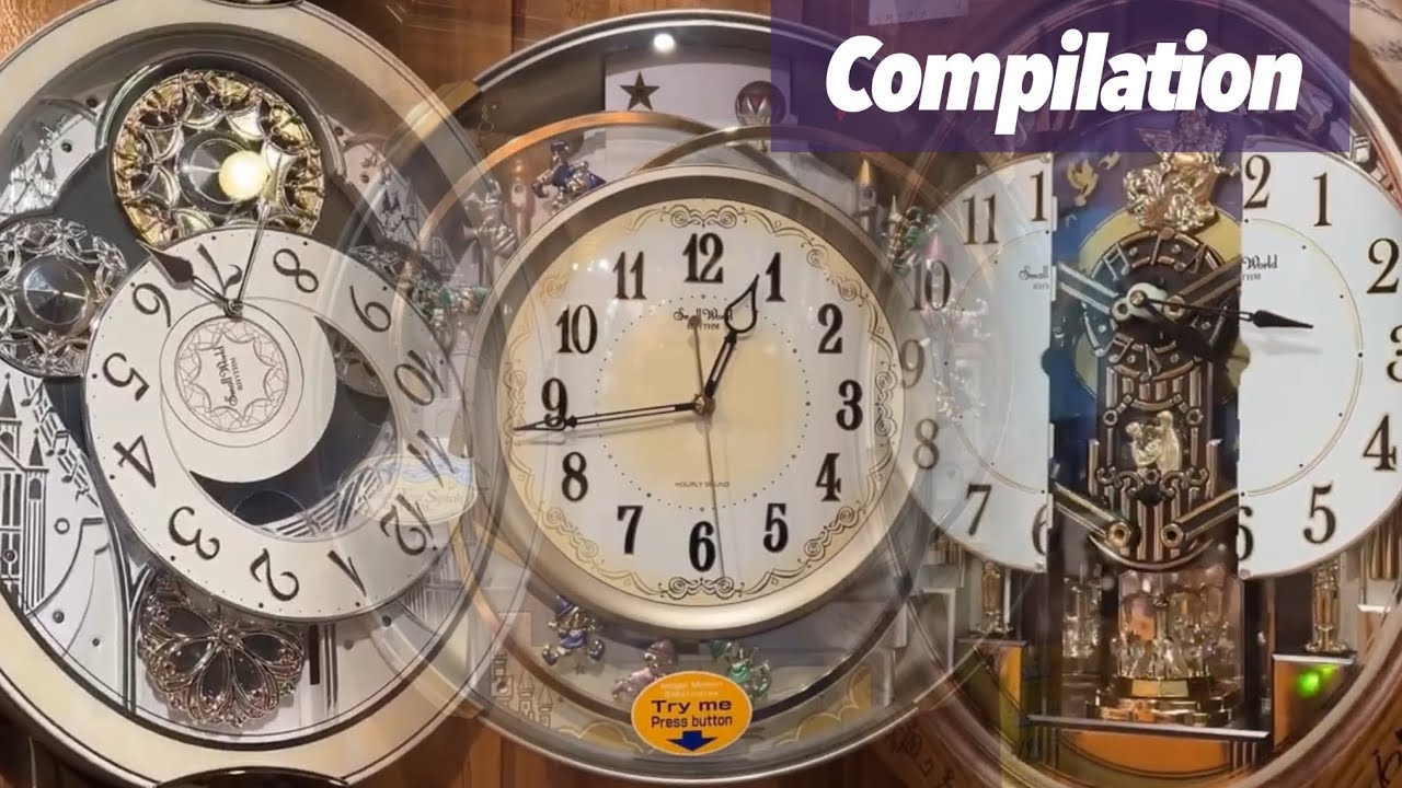 Rhythm Clocks with Clarion Tone System Sound (CTS) at Champ's