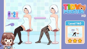 Tidy Master Level 140 Solution Walkthrough