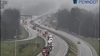 Crash causing delays on I-283 in Dauphin County