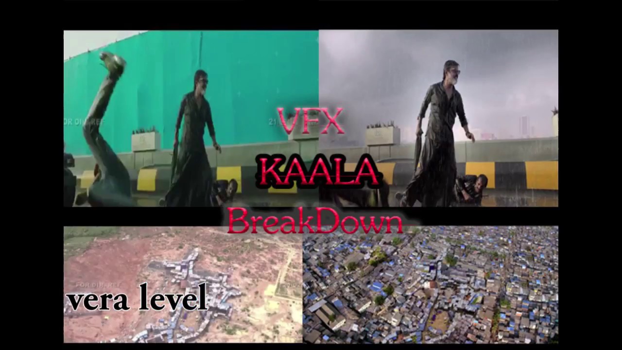 Kaala  Teaser VFX BreakDown Video Full