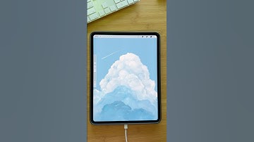 Procreate Clouds Tutorial #procreatetutorials #procreate #beginnerarttips