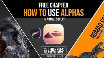 Using Alphas in Nomad Sculpt - Free chapter