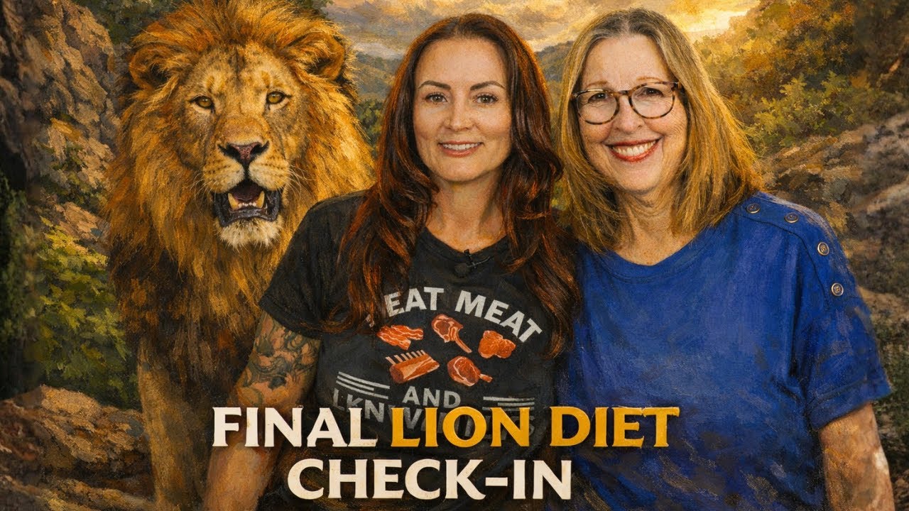Lion Diet Final Check In | Jenny Mitich and Anita Breeze