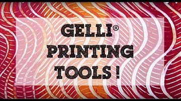New Gelli Arts® Printing Tools!