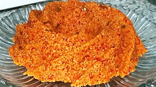 BULGUR PİLAVI MUTLAKA YIKA BU ŞEKİL TANE TANE OLSUN /BULGUR PİLAVI NASIL YAPILIR /BULGUR RICE RECIPE