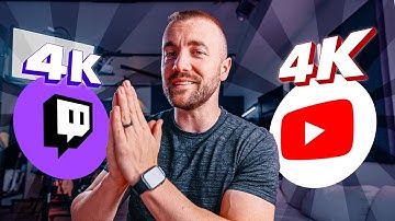 How To Stream In 4K On Twitch AND YouTube