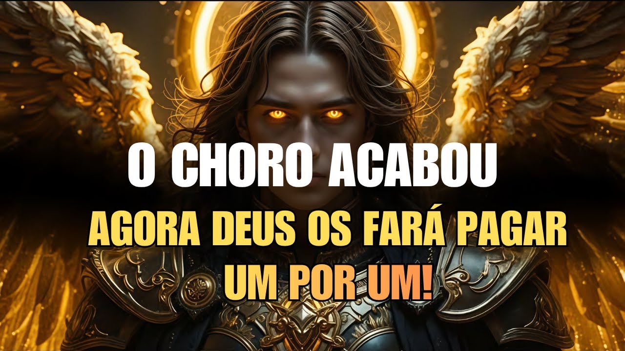 ESCOLHIDO: TE PISARAM COMO NADA… DEUS MANDOU DIZER: AGORA CHEGA! EU VOU AGIR!