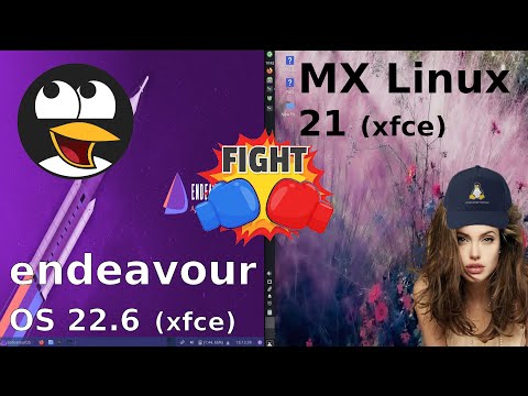 Endeavour OS 22.6 vs MX Linux 21