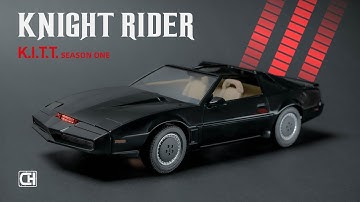 Building the initial model of the "KNIGHT RIDER" | LED SCANNER & SOUND UNIT | Aoshima